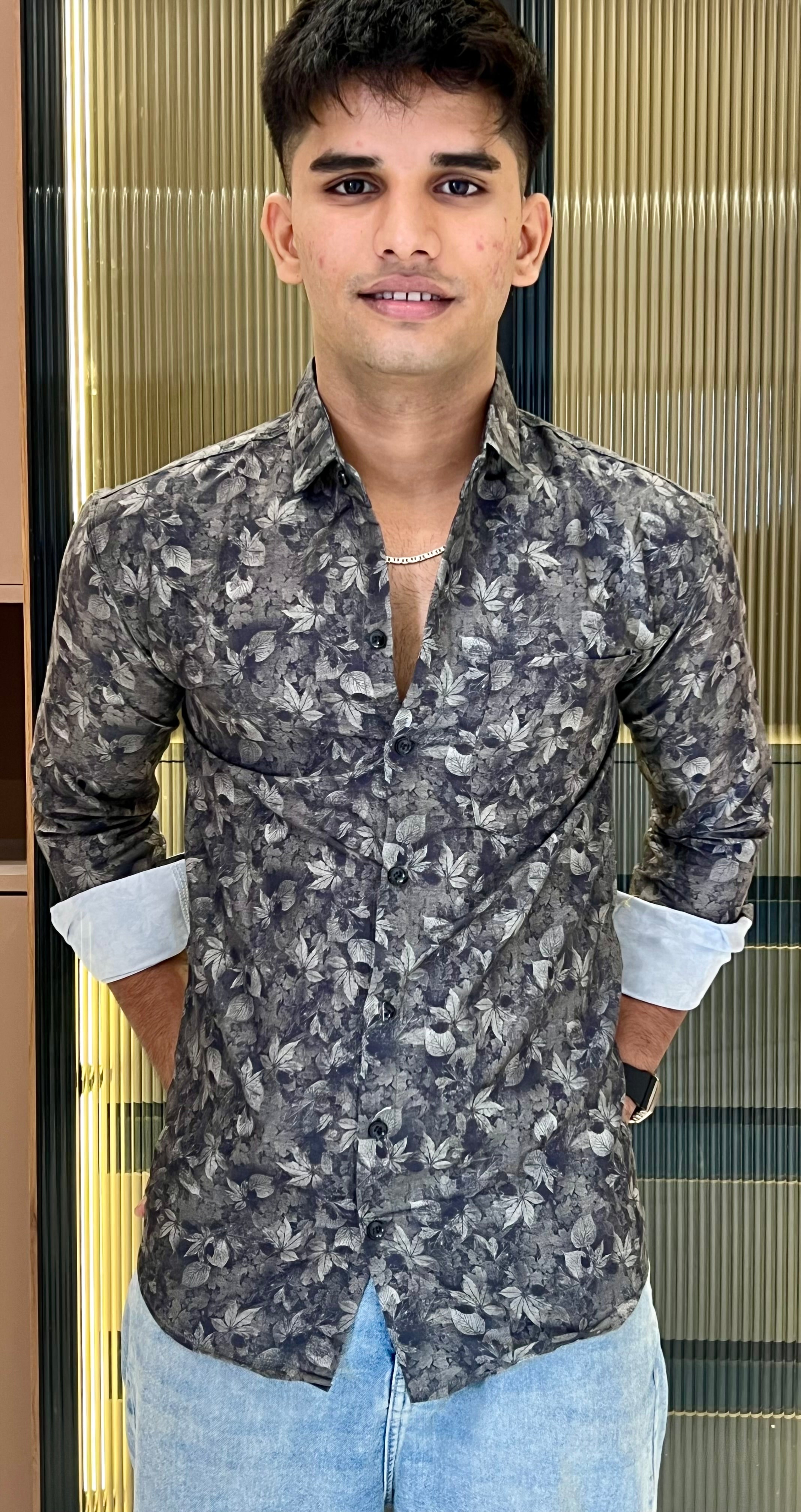Men’s Printed Casual Shirt