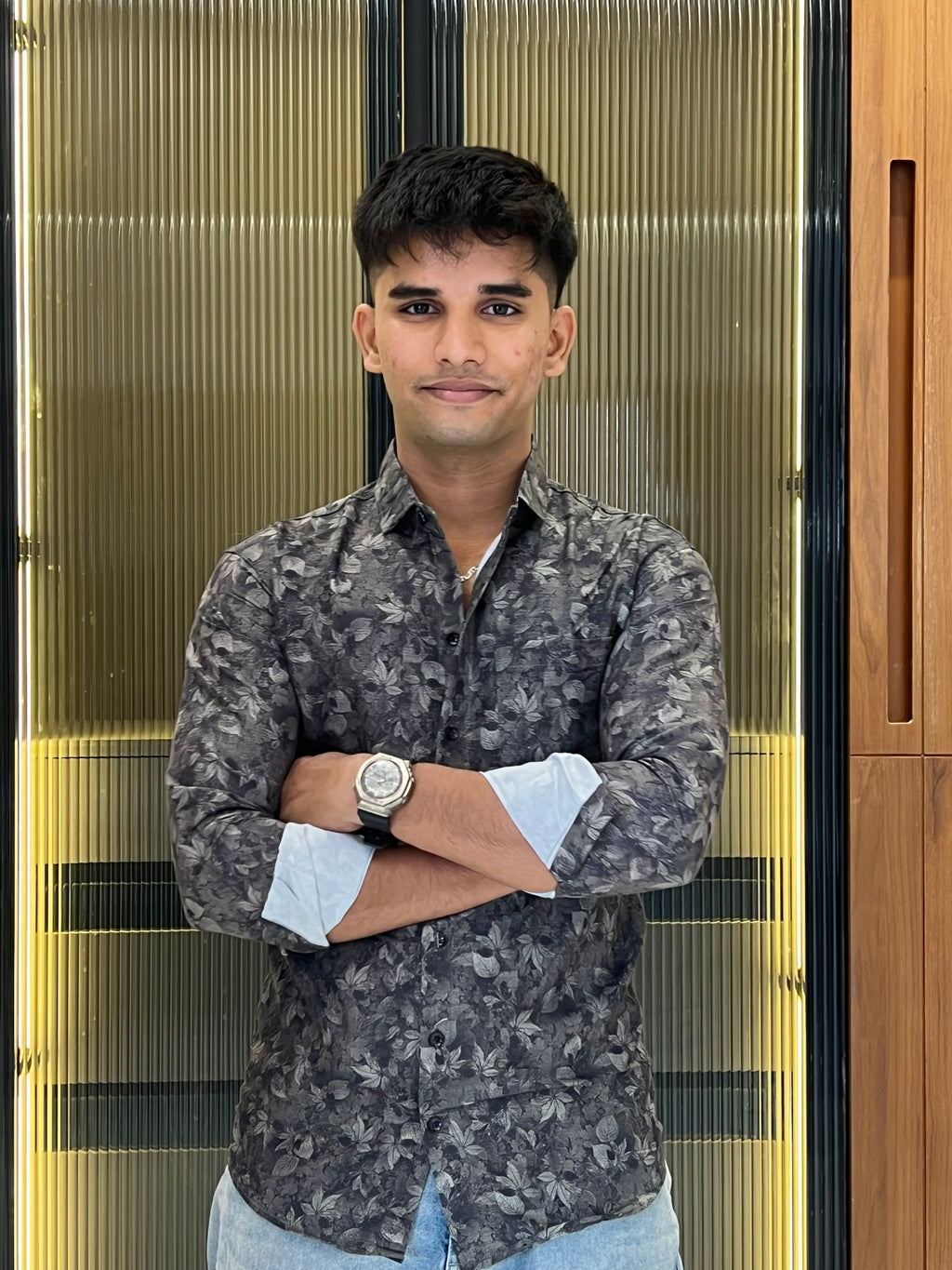 Men’s Printed Casual Shirt