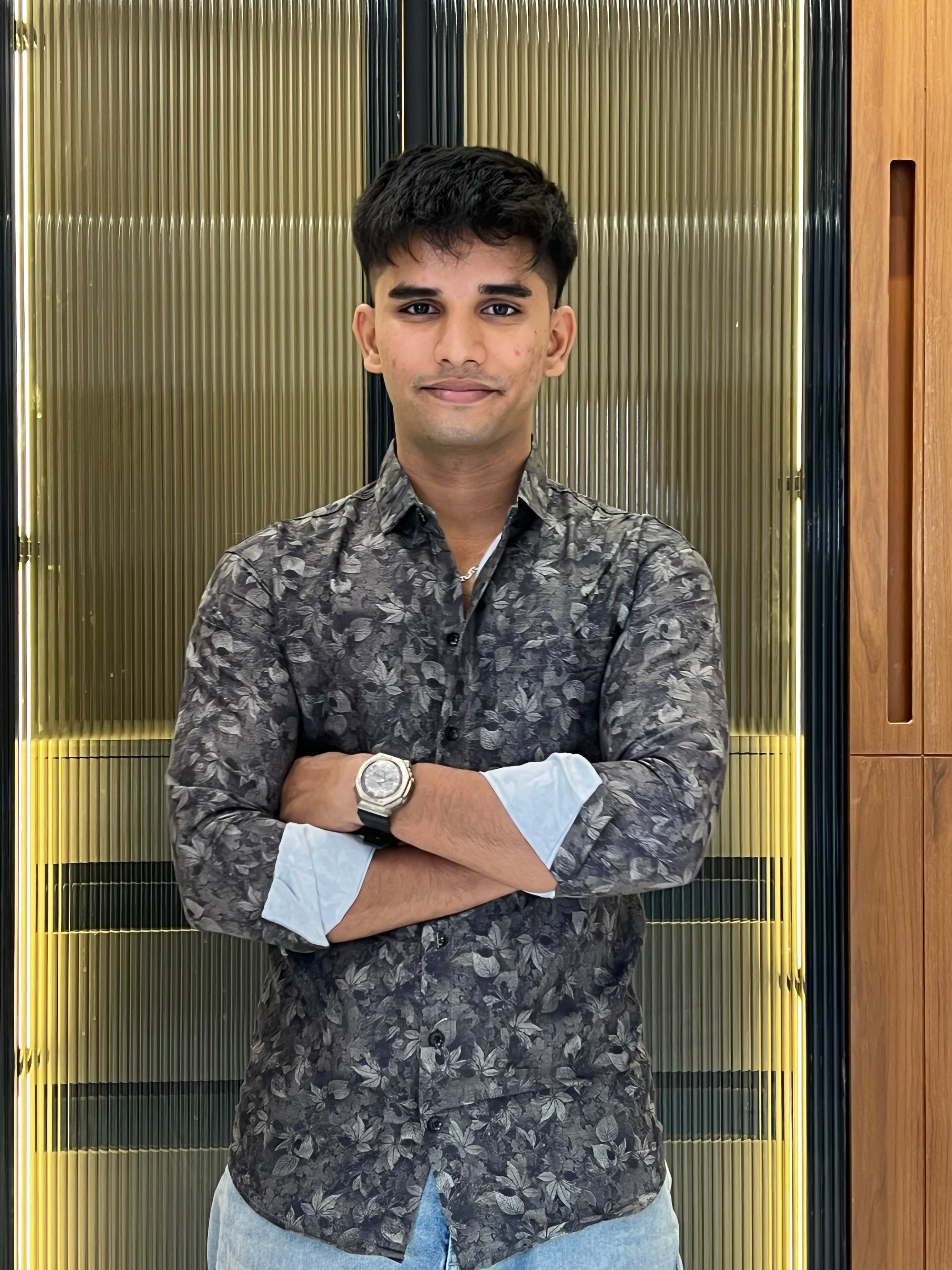 Men’s Printed Casual Shirt