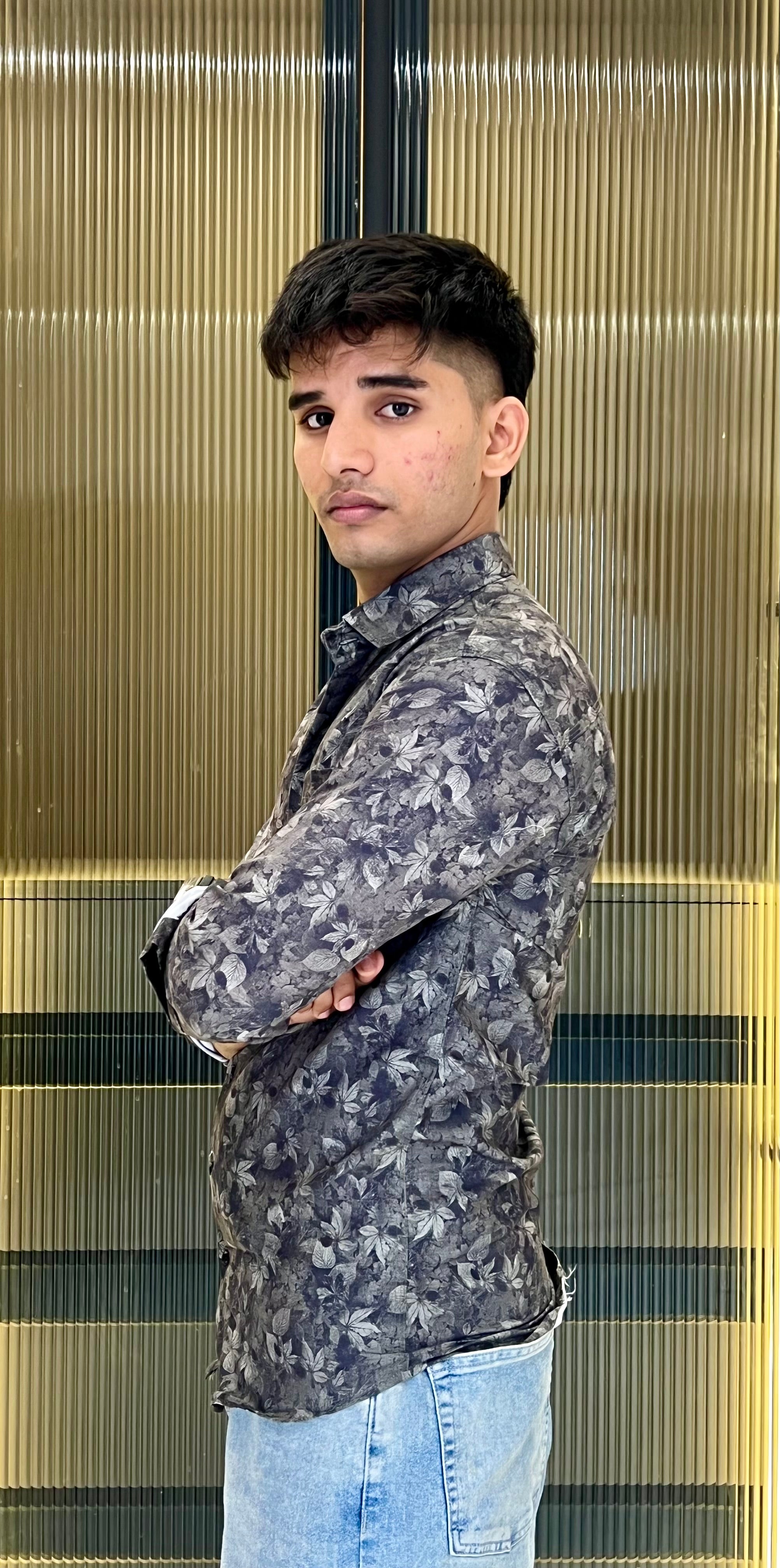 Men’s Printed Casual Shirt