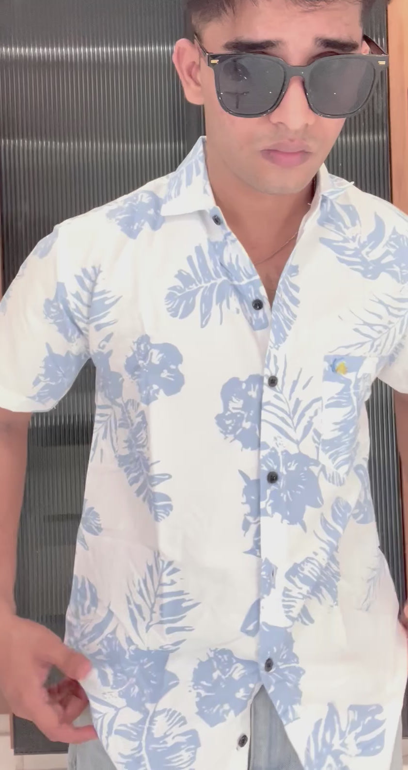 Men’s Printed Casual Shirt