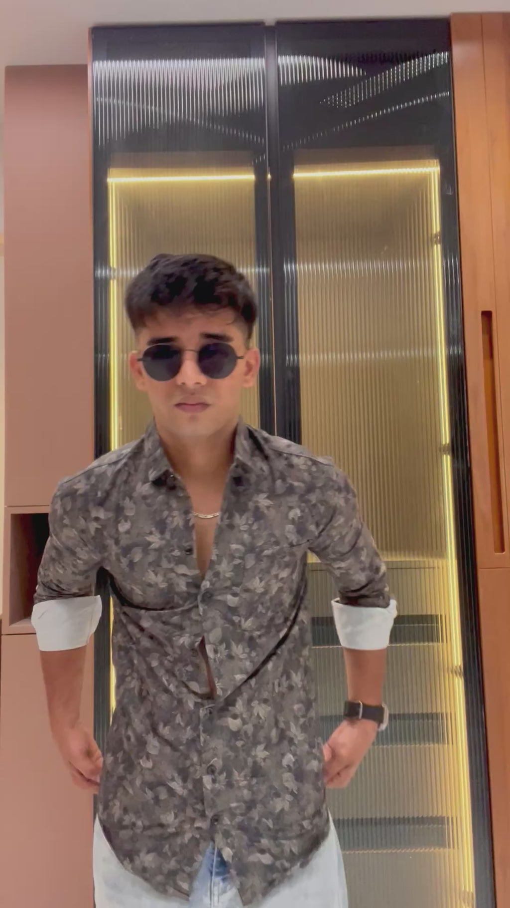 Men’s Printed Casual Shirt