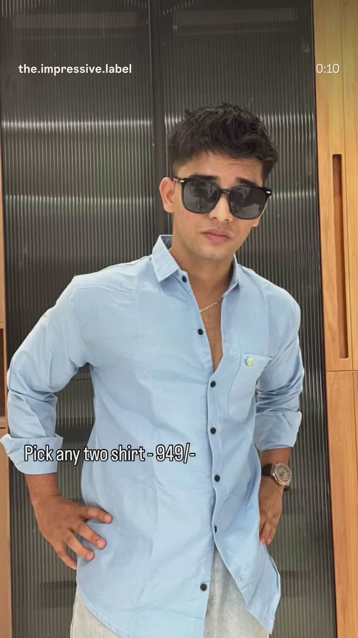 Men’s Casual Shirt Combo x 2